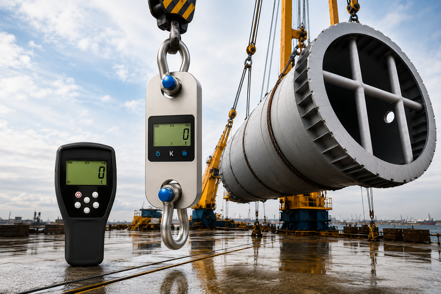 Dynamomètre sans fil pour essai de charge — LGEN