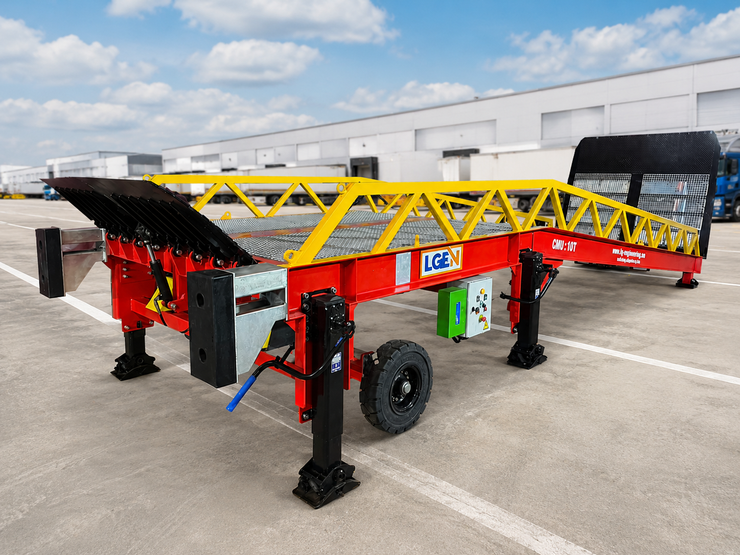 Location de rampe mobile industrielle — LGEN