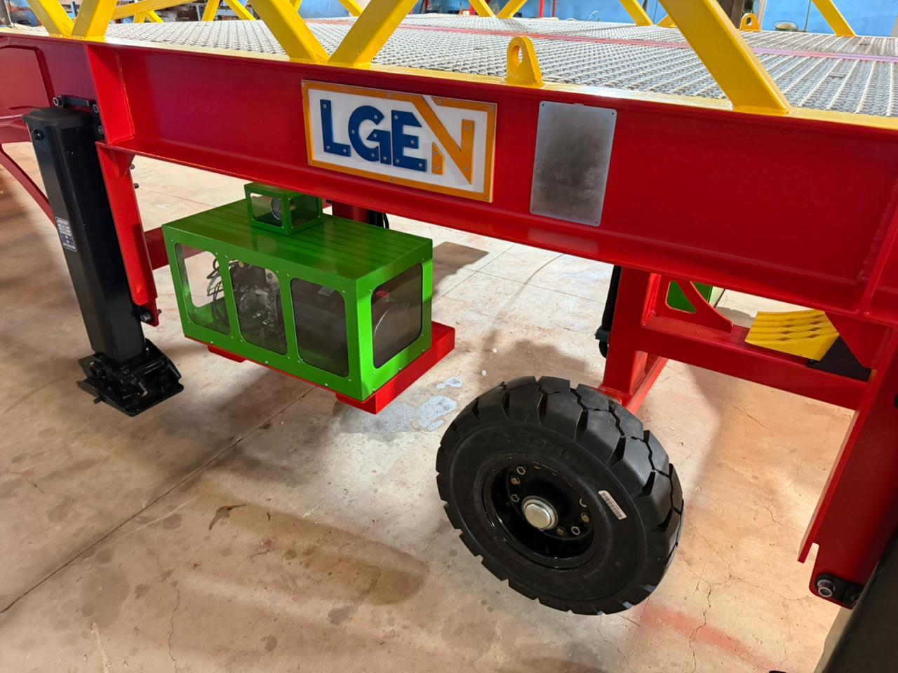 Rampe mobile de chargement industriel — LGEN Casablanca